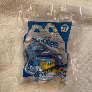 2011 McDonald's Happy Meal Smurfs Toy | Greedy Smurf